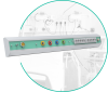 Консоль газораспределительная VITA настенная реанимационная однорядная от 800 мм до 2000 мм