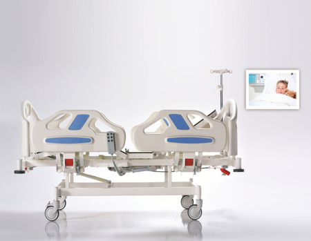 Кровать медицинская педиатрическая электрическая NITROCARE с принадлежностями серия FIESTA NITRO HB 2420 P