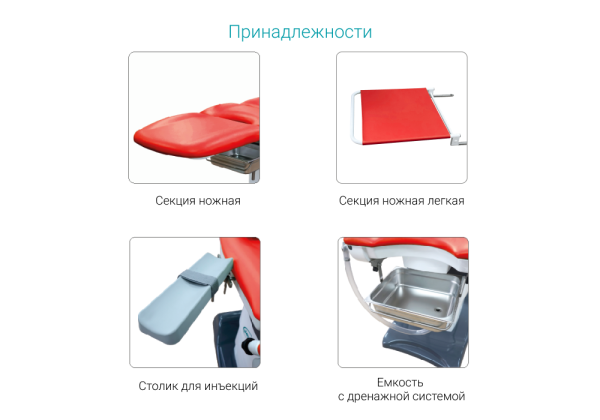 Кресло гинекологическое Медин КГМ-3П