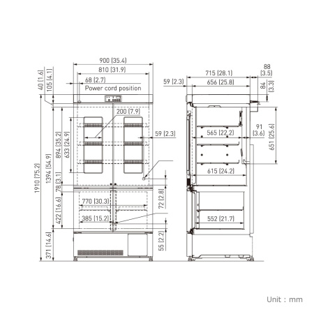 PHCbi MPR-715F-PE