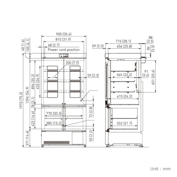 PHCbi MPR-715F-PE