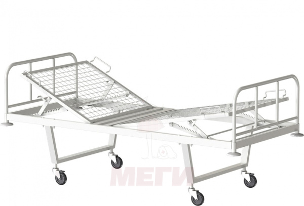 Кровать медицинская функциональная двухсекционная МСК-102
