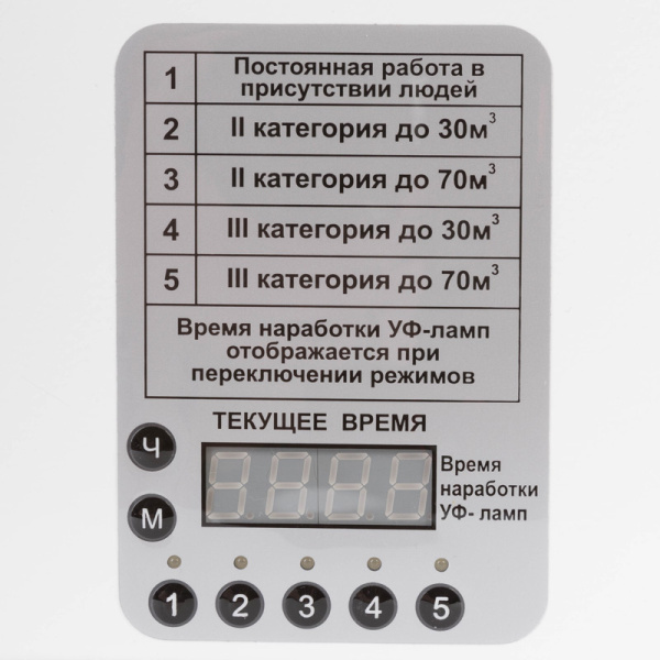 Рециркулятор УФ-бактерицидный СПДС‑60‑Р