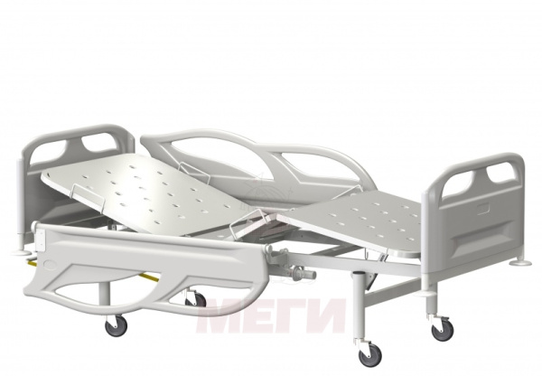 Кровать медицинская функциональная трехсекционная МСК-4103